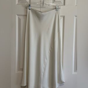 A New Day Cream A-Line  maxi Skirt. S